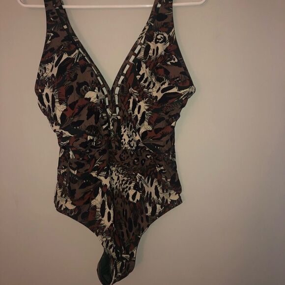 Nicole Miller one piece bathing suit - Picture 3 of 5